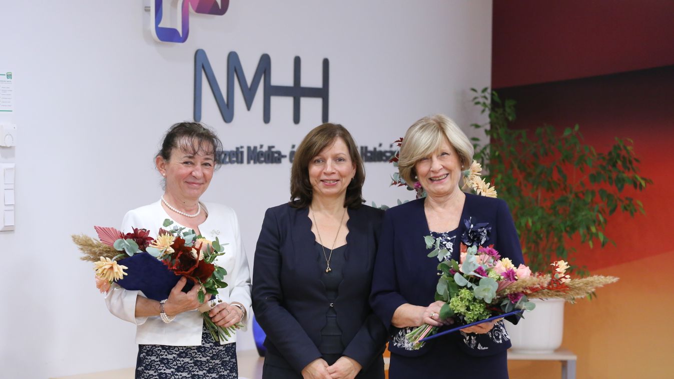 Kudlik Júlia és Kissné Akli Mária kapta az NMHH díját (videó)