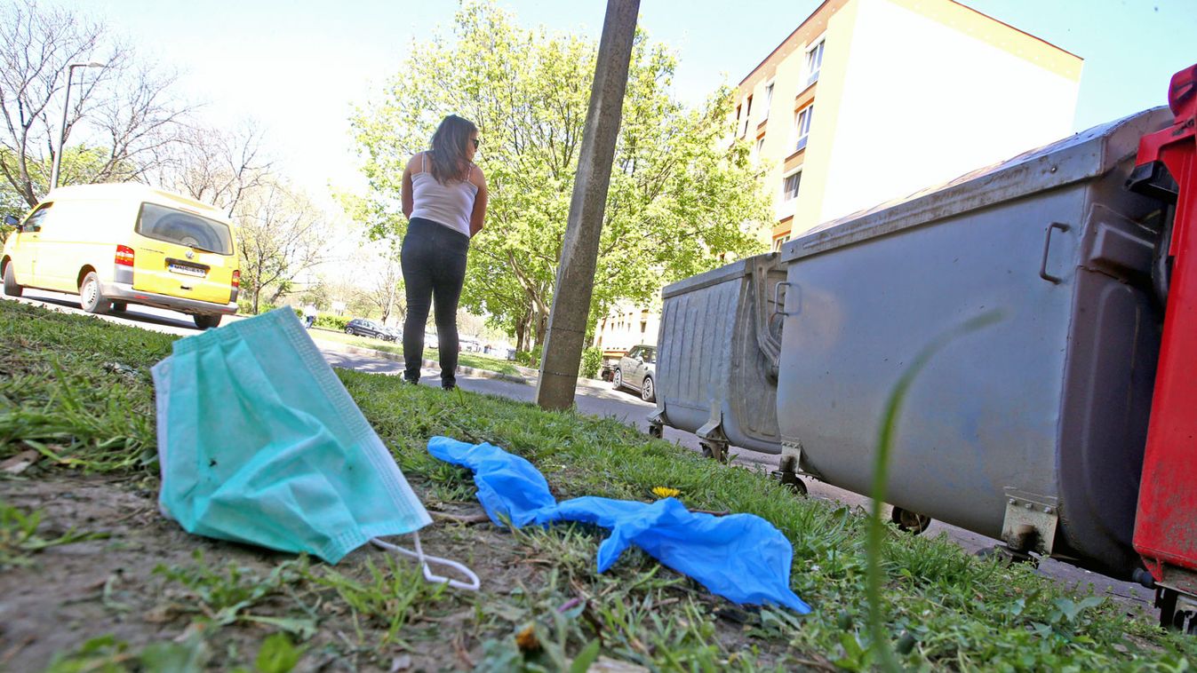 Fertőzés forrása lehet az eldobott kesztyű