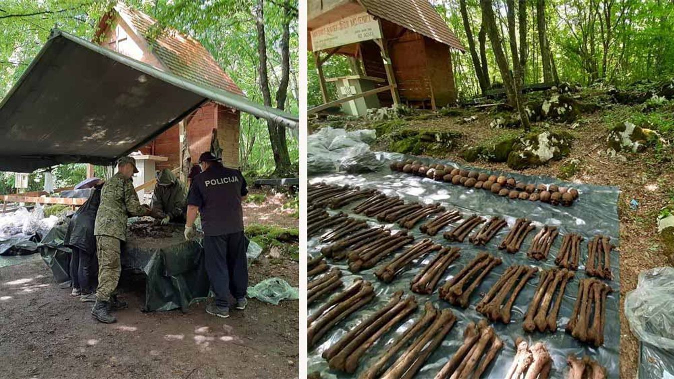 Tizennégy évig titkolta a horvát régész, hogy világháborús tömegsírra bukkant