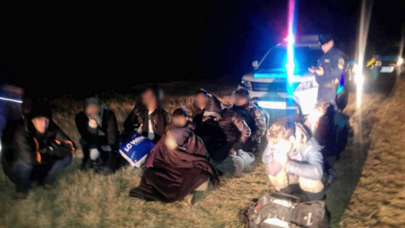 Illegális migránsokat fogtak el Baranyában