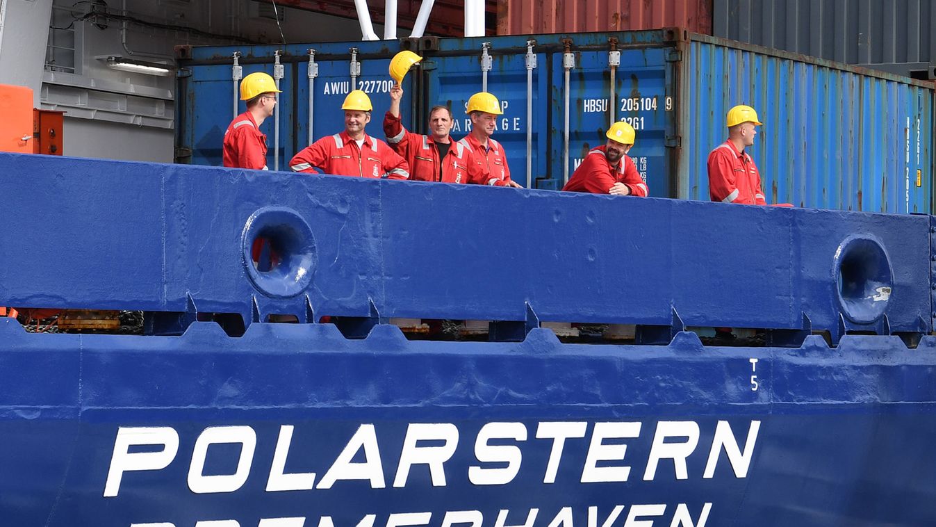 A vírus miatt késik a legénységváltás a Polarstern sarkkutató hajón