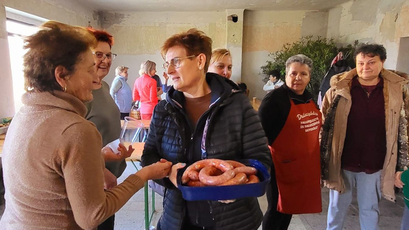 Állta a viharos szelet is a III. Drávaszabolcsi Disznóvágás