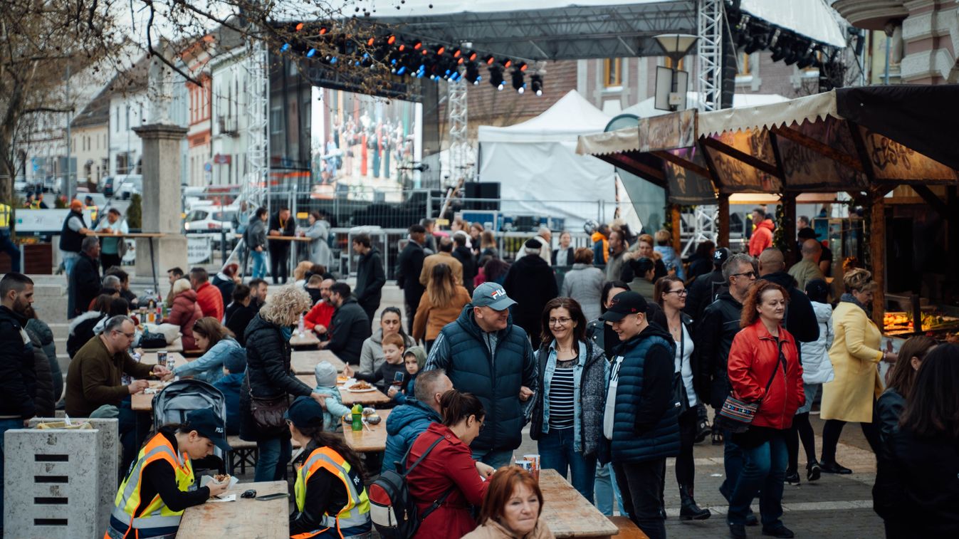 Hatalmas buli volt a siklósi belvárosban