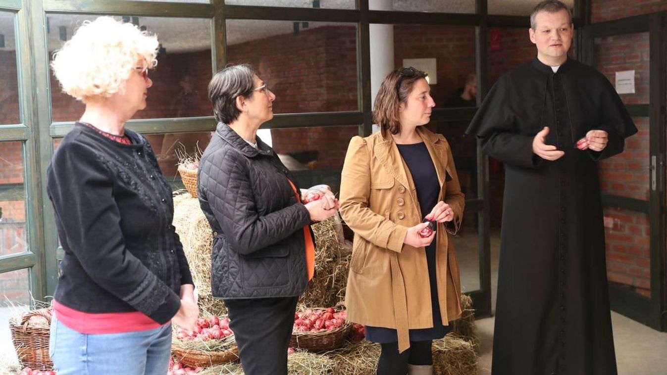 Tojásokból épült híd két EKF-helyszín, Pécs és Veszprém között