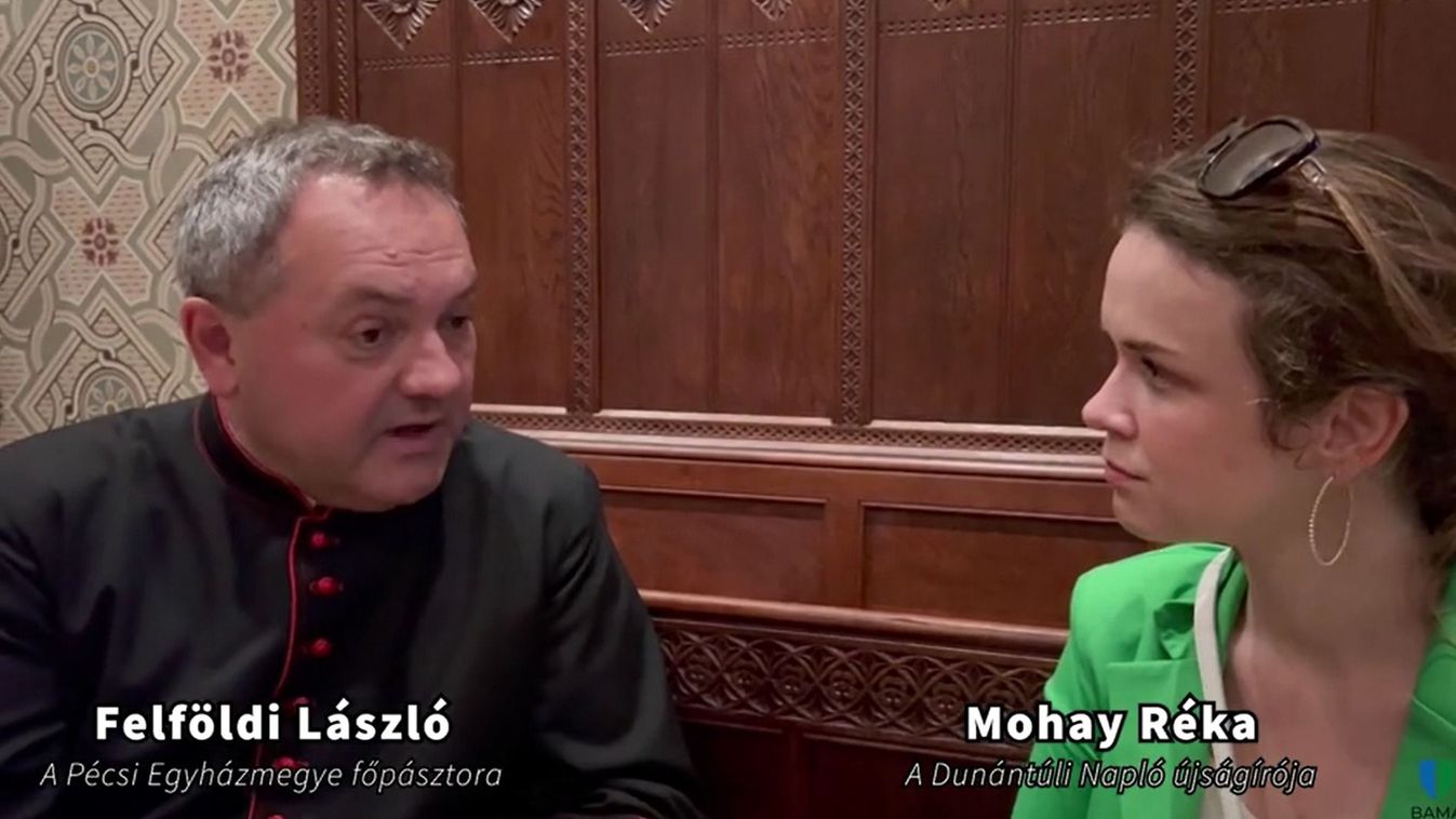 Úrnapja kapcsán osztotta meg gondolatait olvasóinkkal Felföldi László pécsi megyés püspök - videó