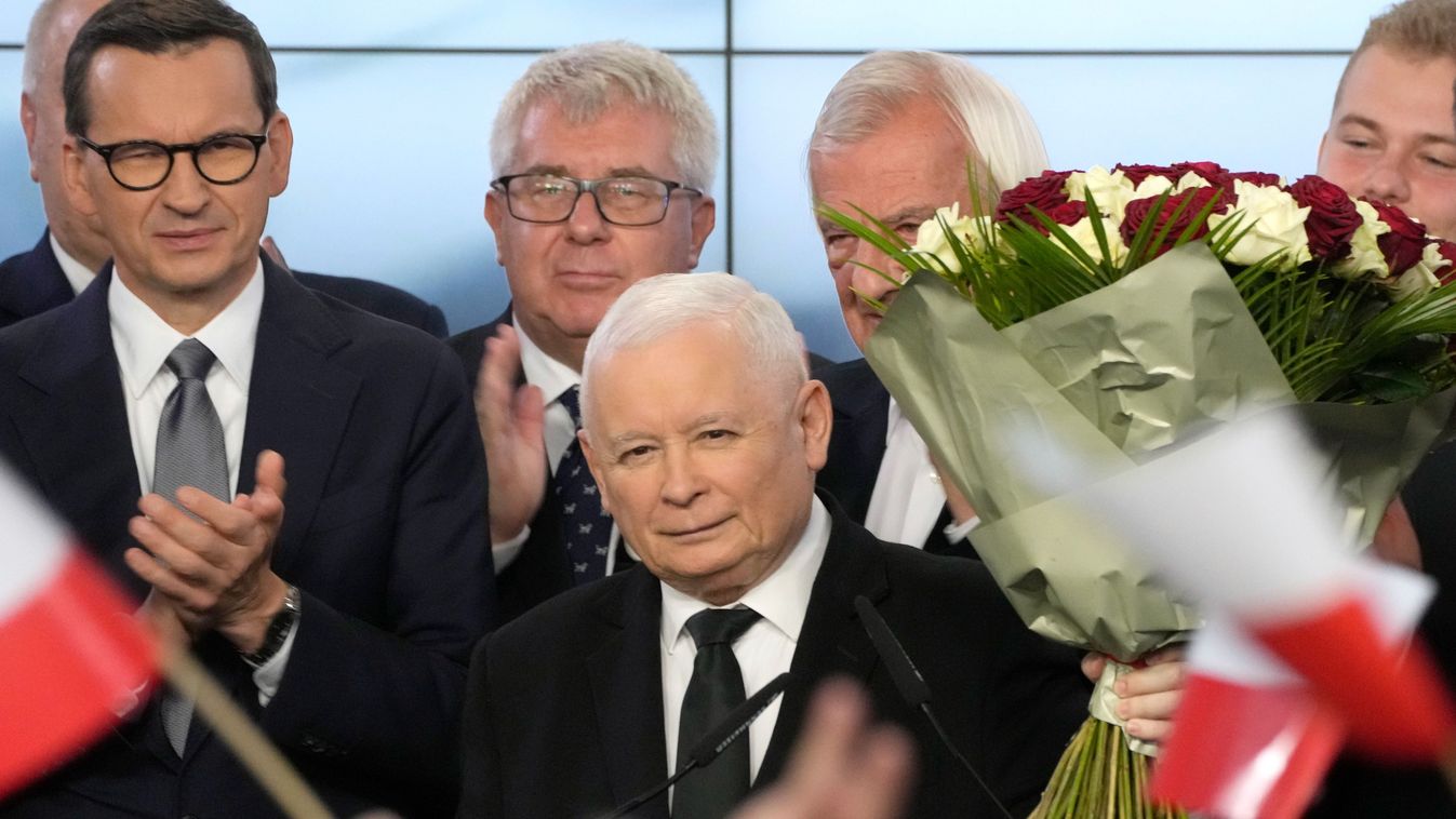 Exit poll: elsők Kaczynskiék, de a kormányalakítás még nem biztos