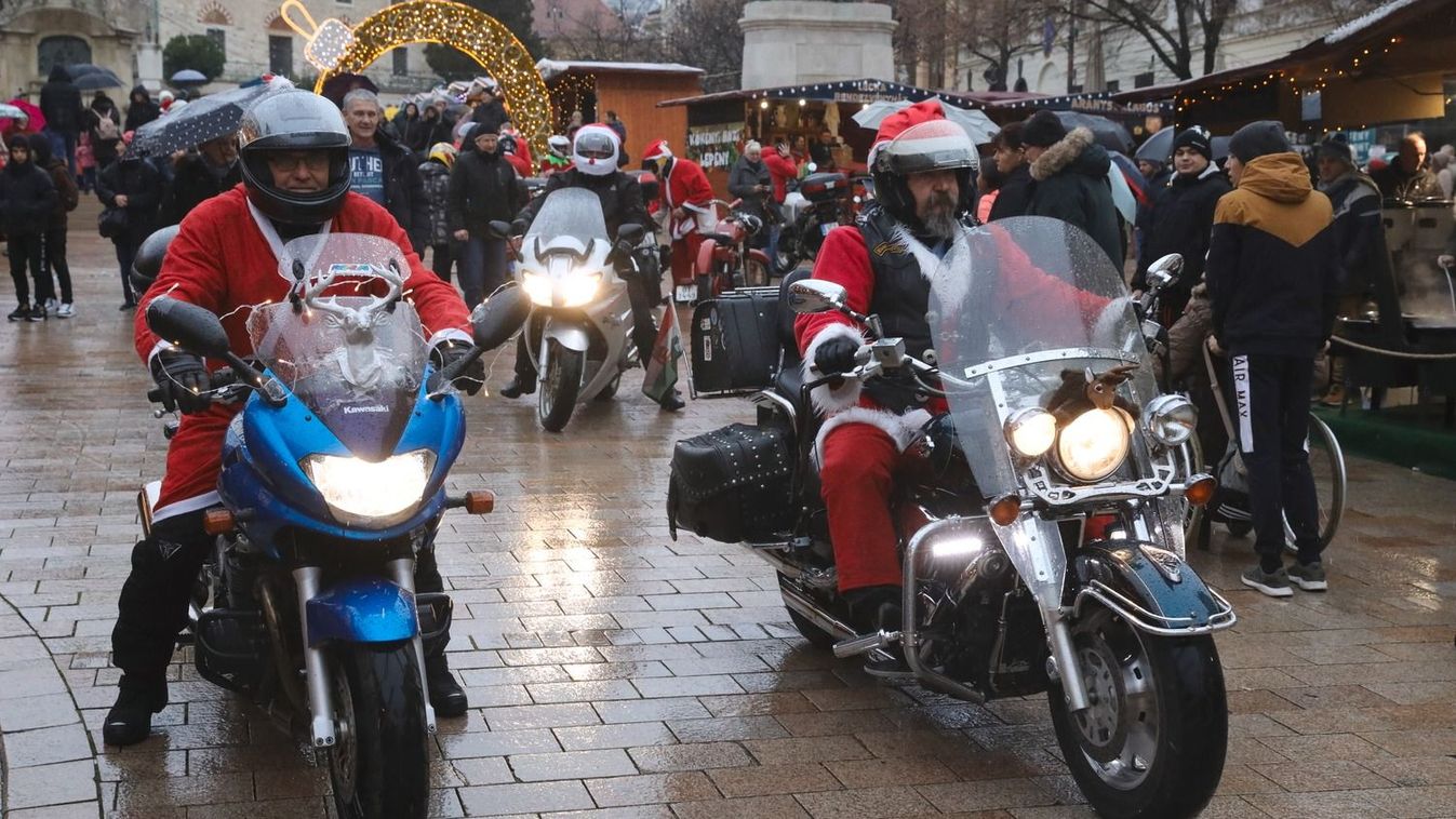 A motoros Mikulások vasárnap ismét gurulnak Pécsett