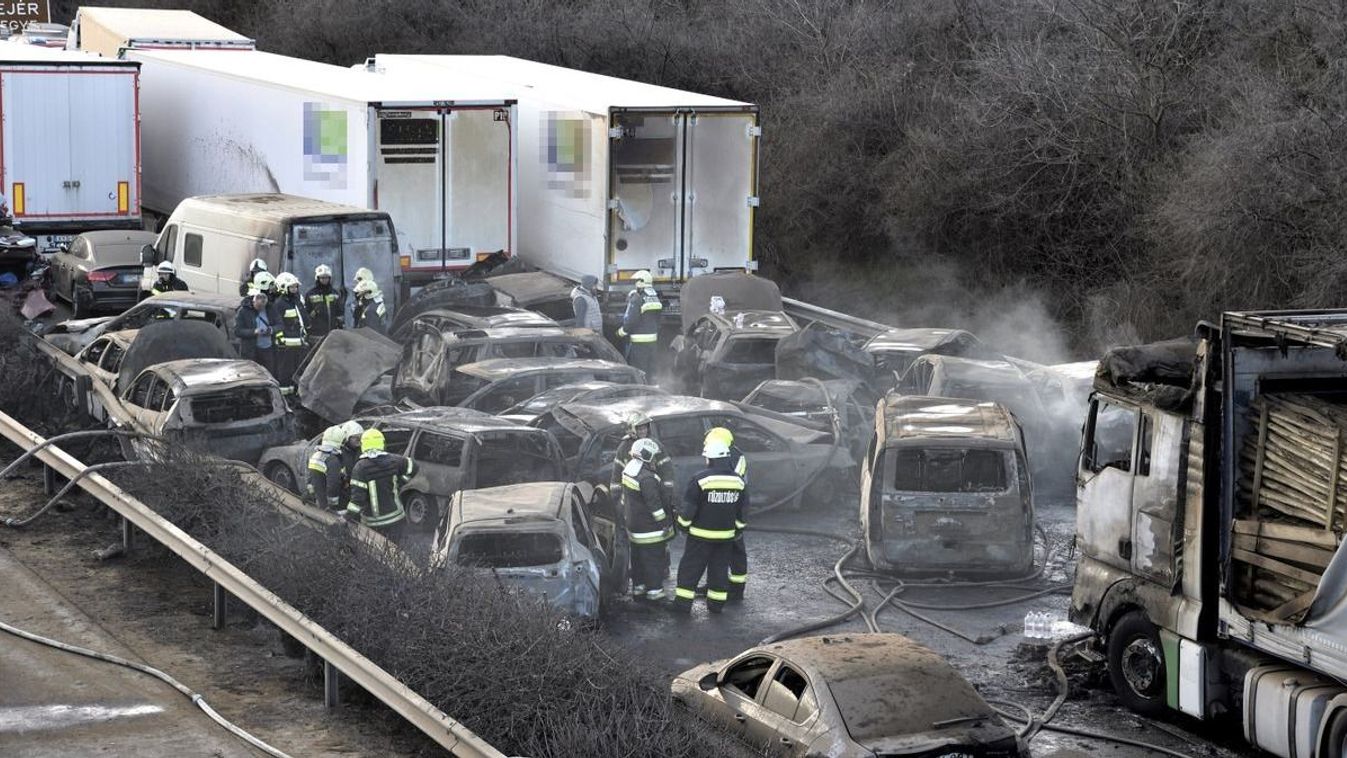 Először szólalt meg a tavalyi M1-es tömegbaleset sérültje