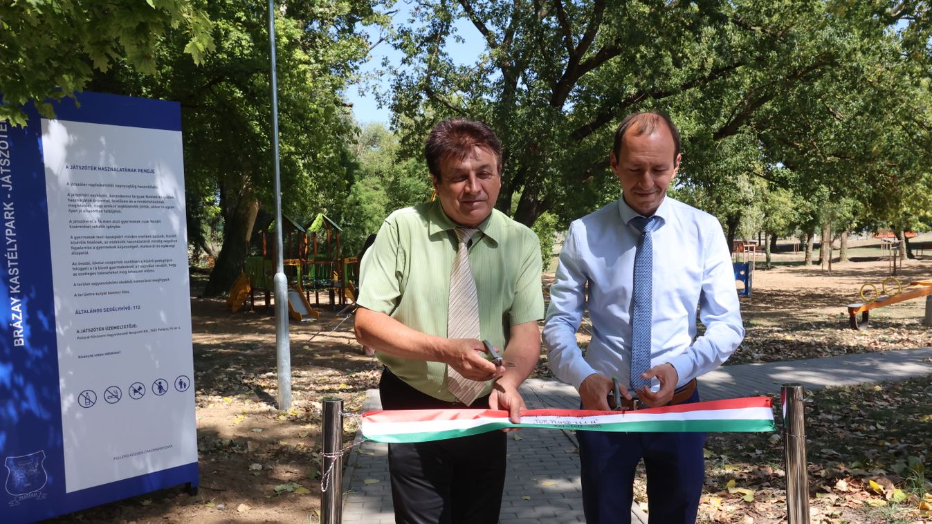 Teljesen megújult Pellérd büszkesége, a Brázay Kastélypark