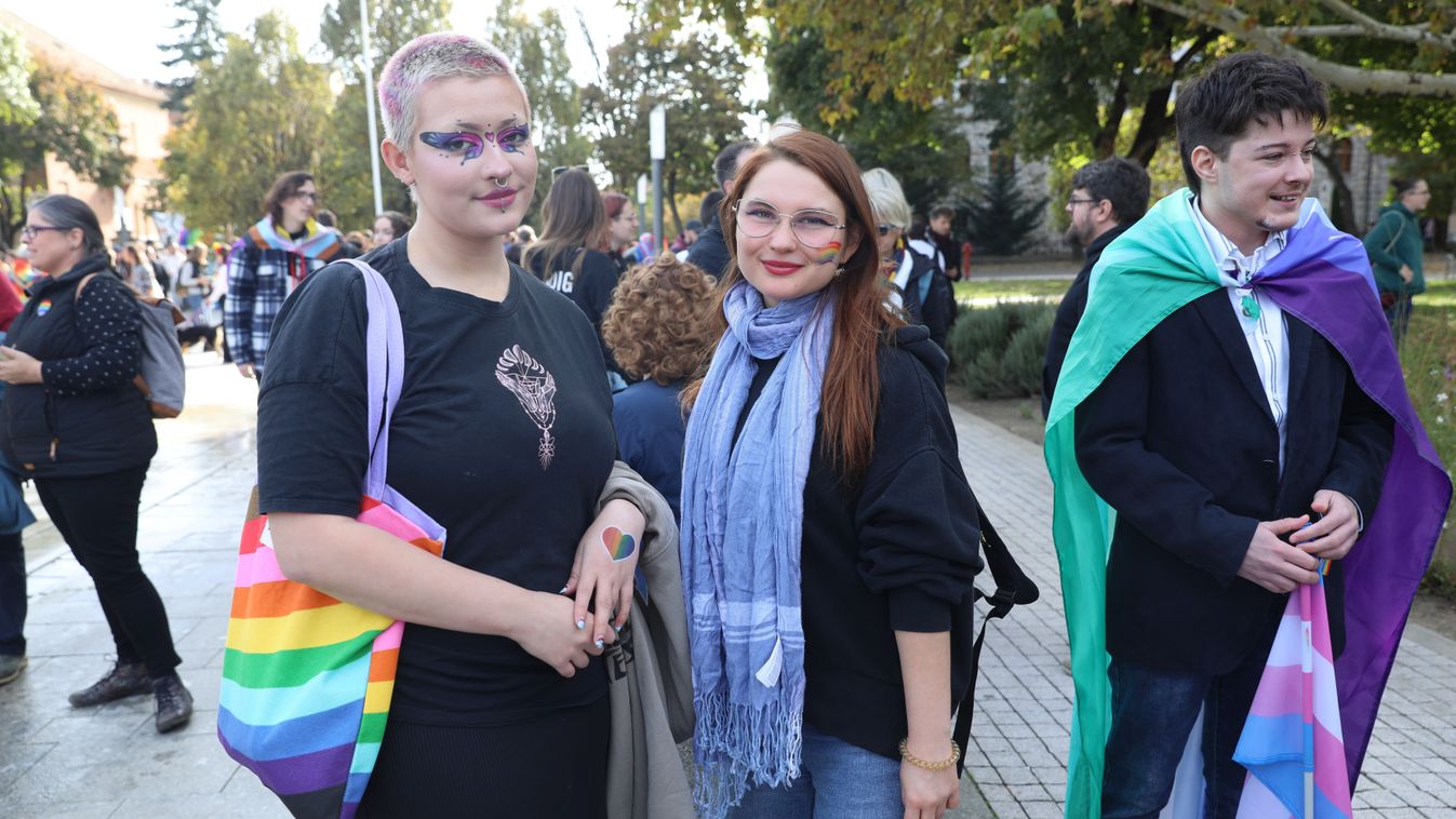 Békésen indult a IV. Pécs Pride, este jönnek a drag queenek (galéria és videók)