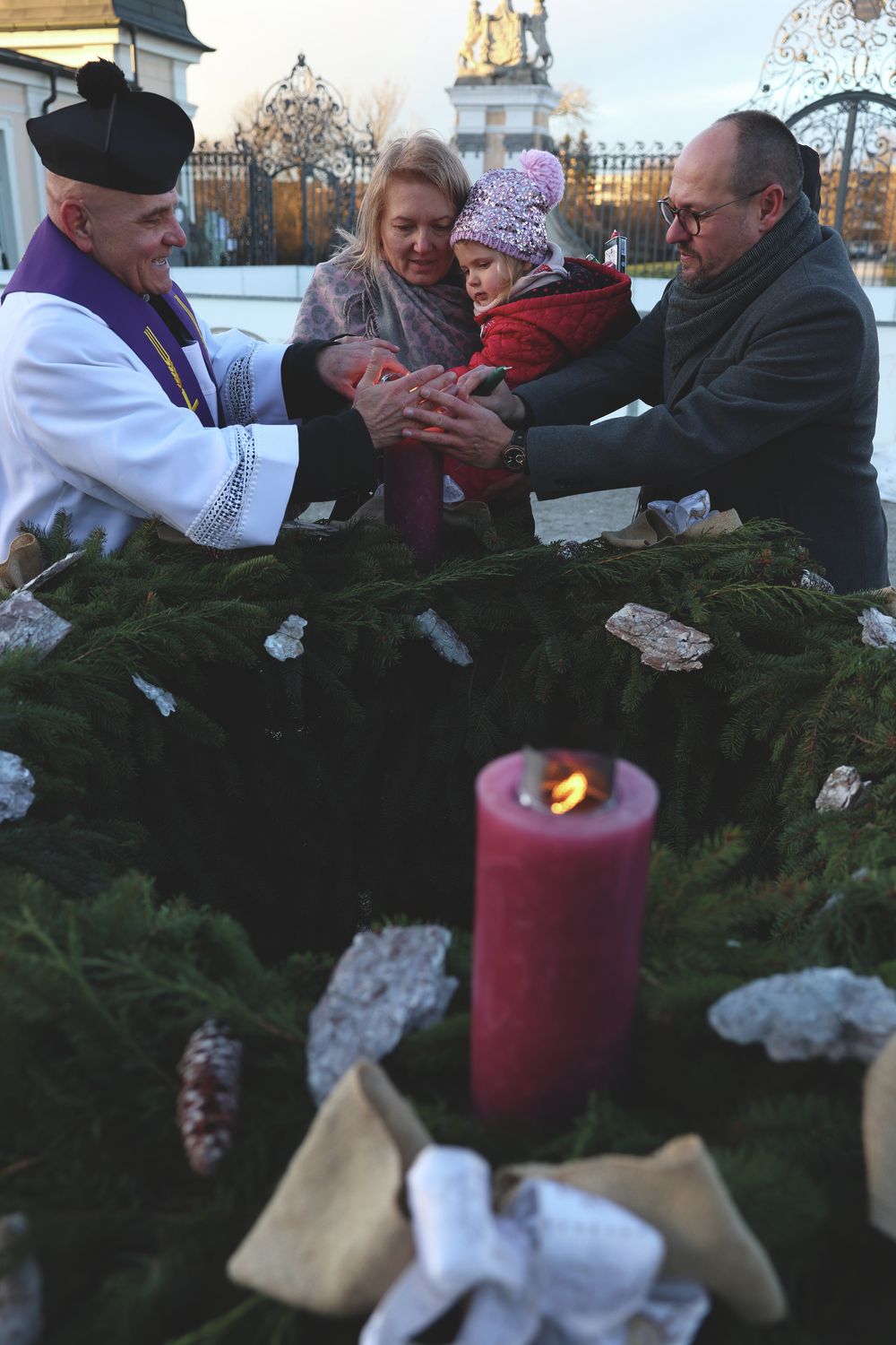 karácsony adventi vásár gyertya 