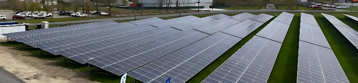 Az energetikai gigaberuházás végeredményeként valósult meg a hatalmas napelempark Királyegyháza határában