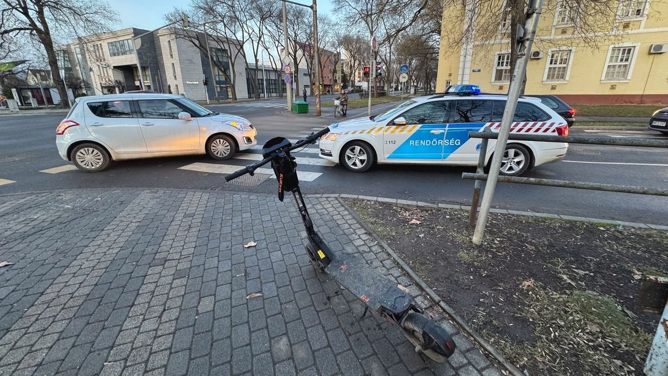 Rollerrel a városi forgalomban – itt a rendőrség álláspontja