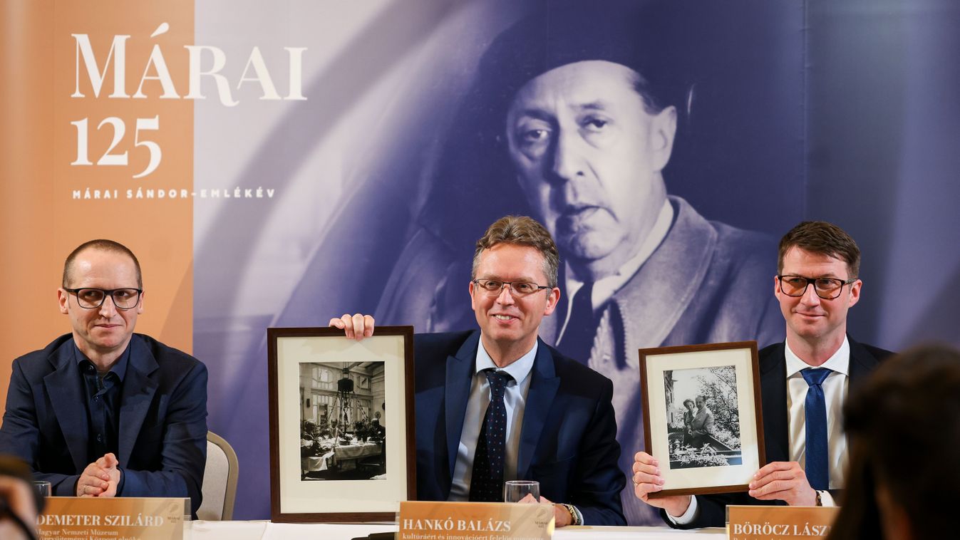 Egy állandó Márai-tárlat is nyílik a Márai-emlékév keretében