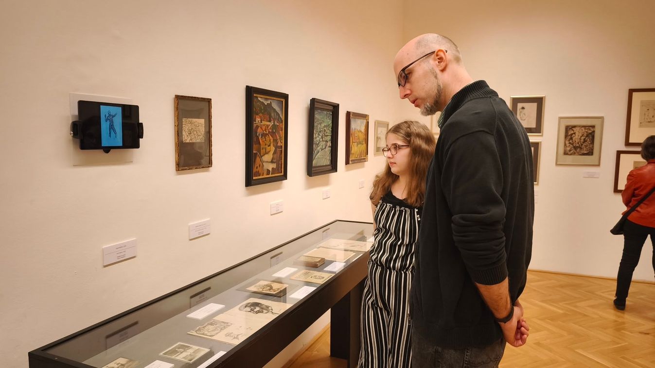 A pécsi vásárban bukkant fel egy elveszett csodálatos mestermű, most mi is láthatjuk (GALÉRIA)