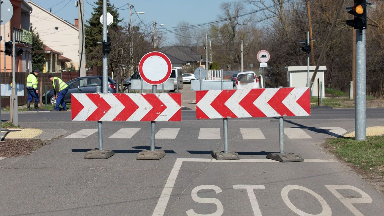 Komoly lehet a veszély: útlezárás Baranyában