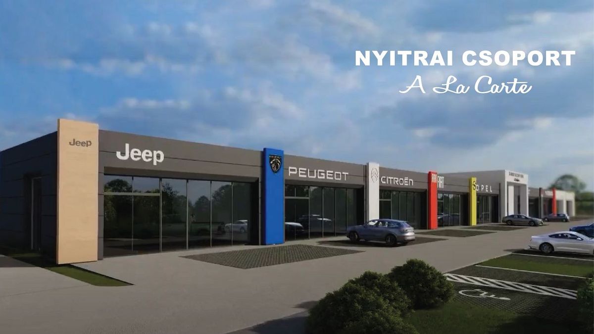 Az A Lá Carte szalonban egy helyen kilenc márka típusait mutatja be az érdeklődőknek a Nyitrai Csoport