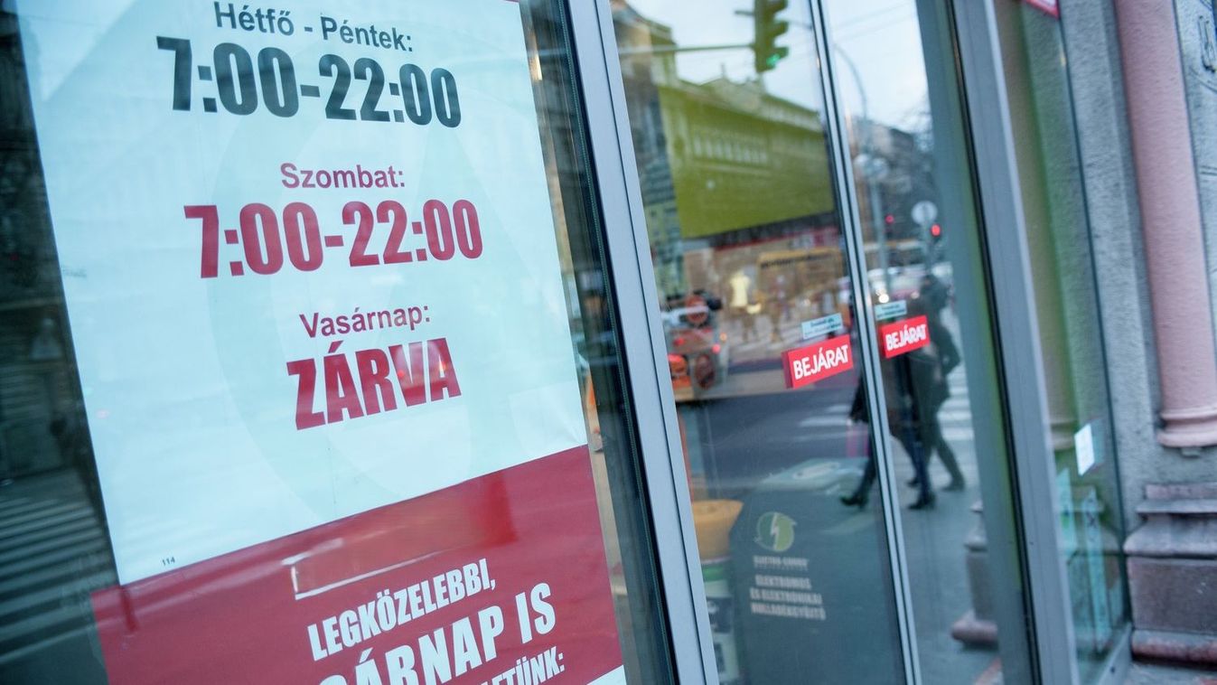 Teljes boltzár vasárnap és ünnepnapokon − felháborodott olvasónk