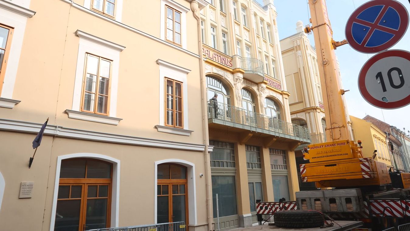 Így halad a Palatinus Hotel felújítása (VIDEÓ)
