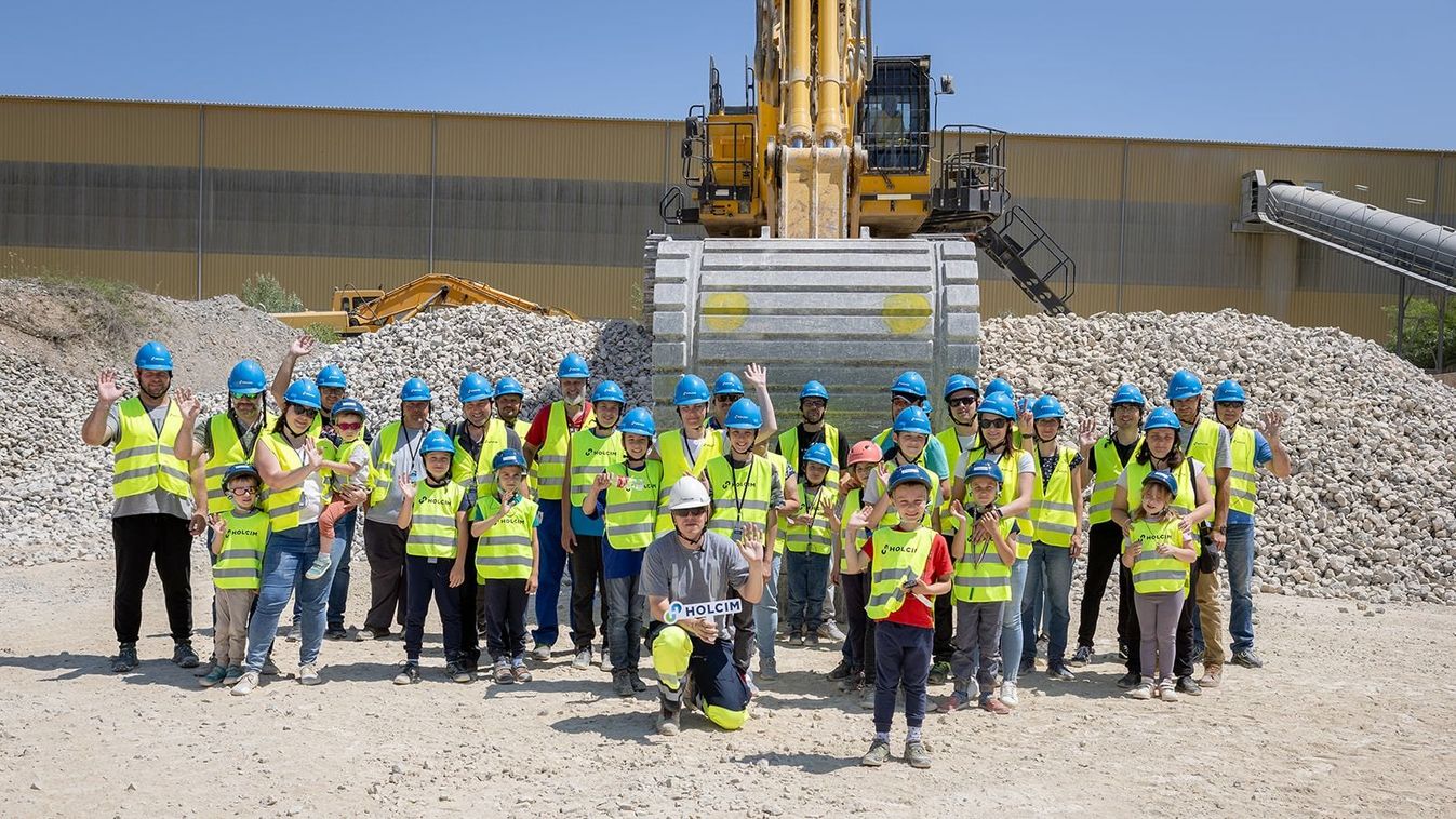 Élmény és környezetvédelem: látogatórekord a Holcim Bükkösdi Kőbánya nyílt napján