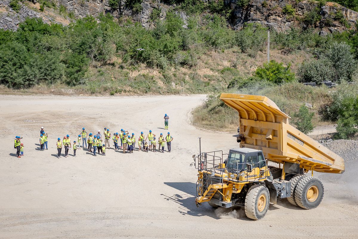 Holcim - Bánya nyílt nap