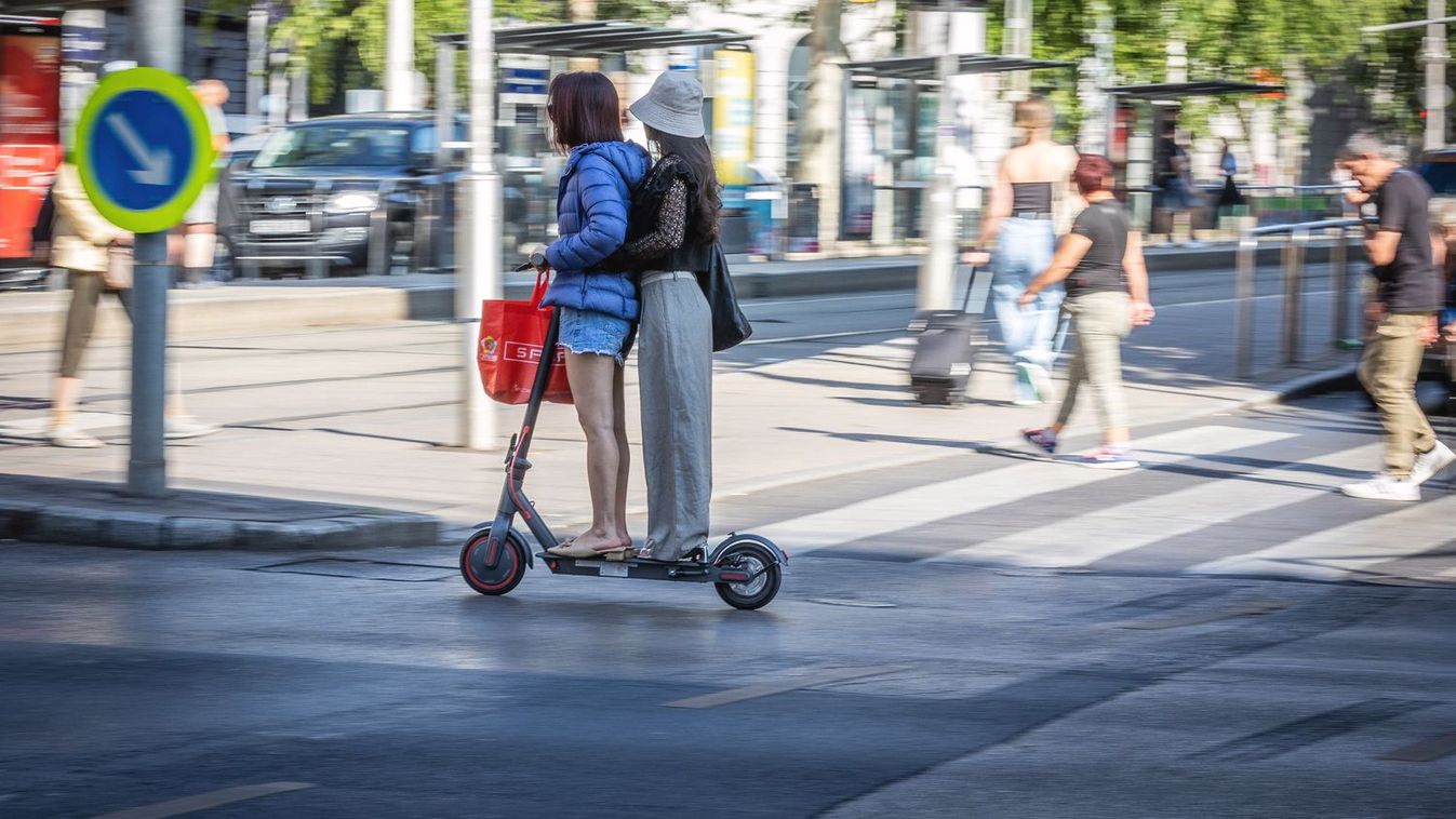 Kötelező KRESZ vizsga a rollerre és a kerékpárra − Pécsre nem valók ezek a közlekedési eszközök