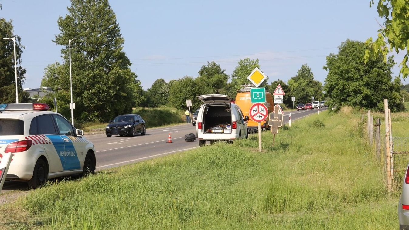 Kegyetlen hétindítás, pillanatokon múlt a halálos baleset Baranyában