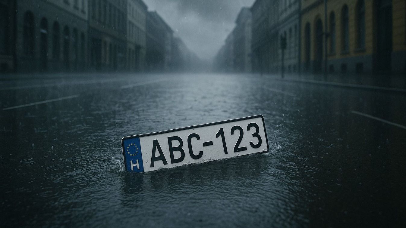Elúszott a rendszámtáblád? Lehet, hogy megtalálták és leadták!