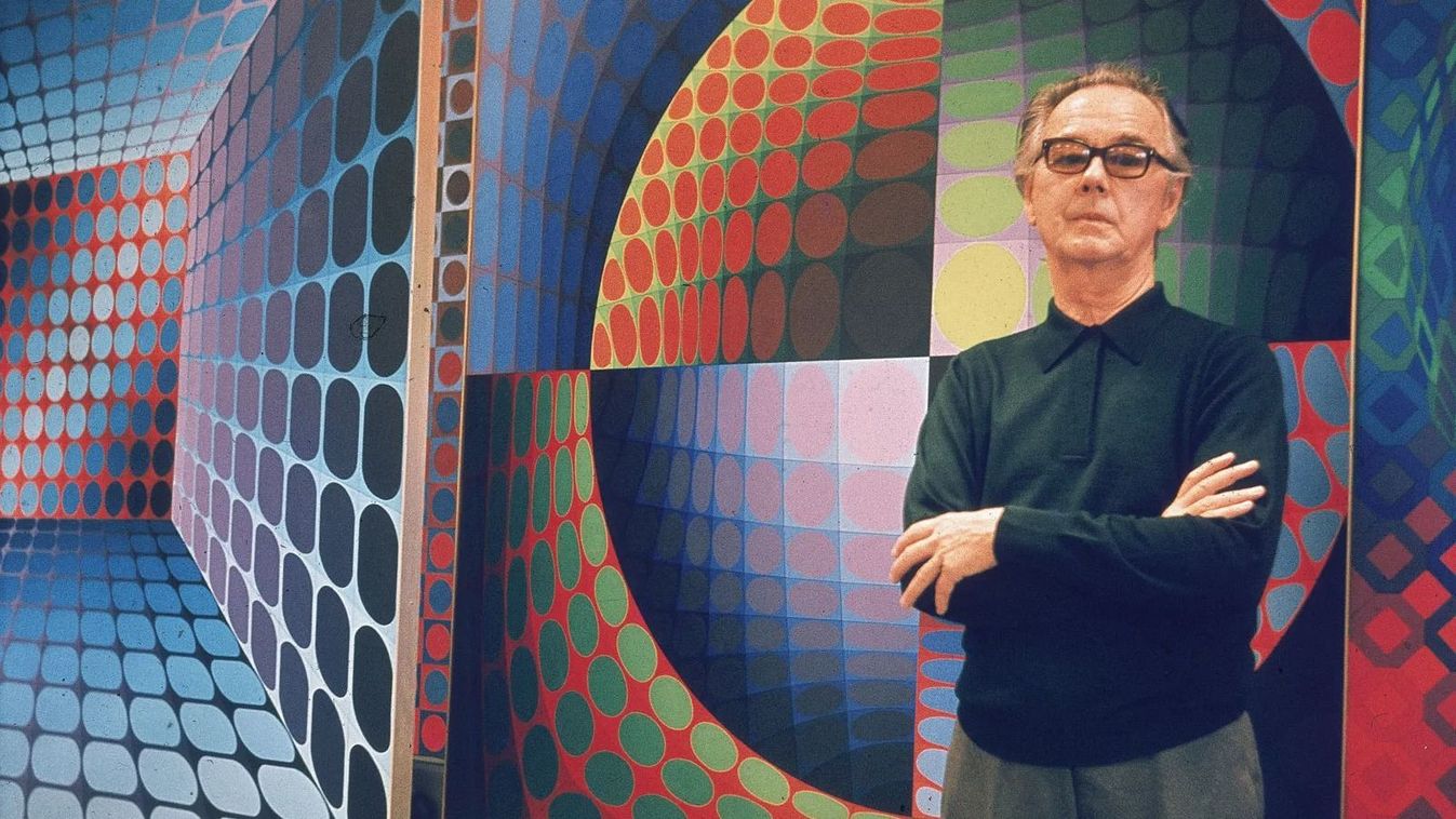 Érkezik az ünnepi Vasarely-logó