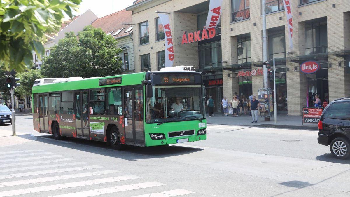 Tüke Busz sztrájk pécsen